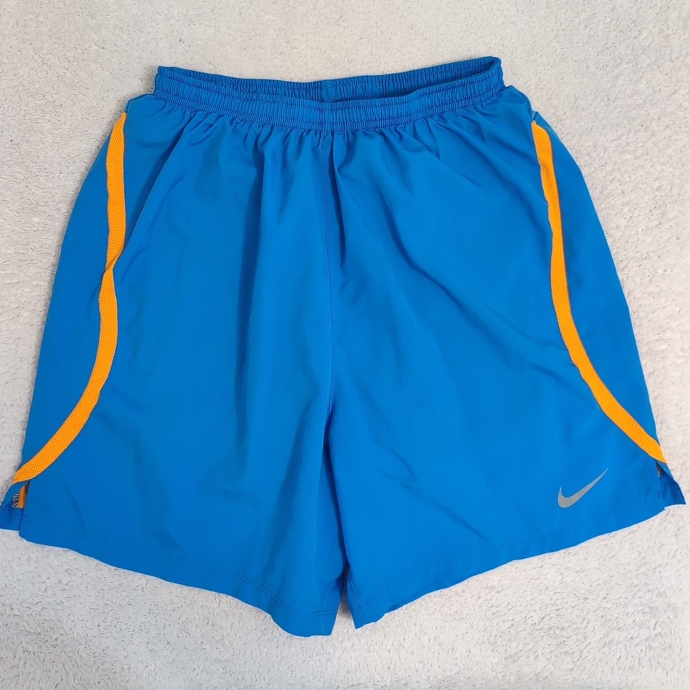 Nike 7" Challenger 2in1 Running Shorts - 717951-436 - Blue - Med‎ 24x7"